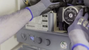 kocioł gazowy ustawienie